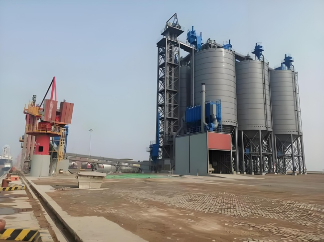 崇左高架骨料仓